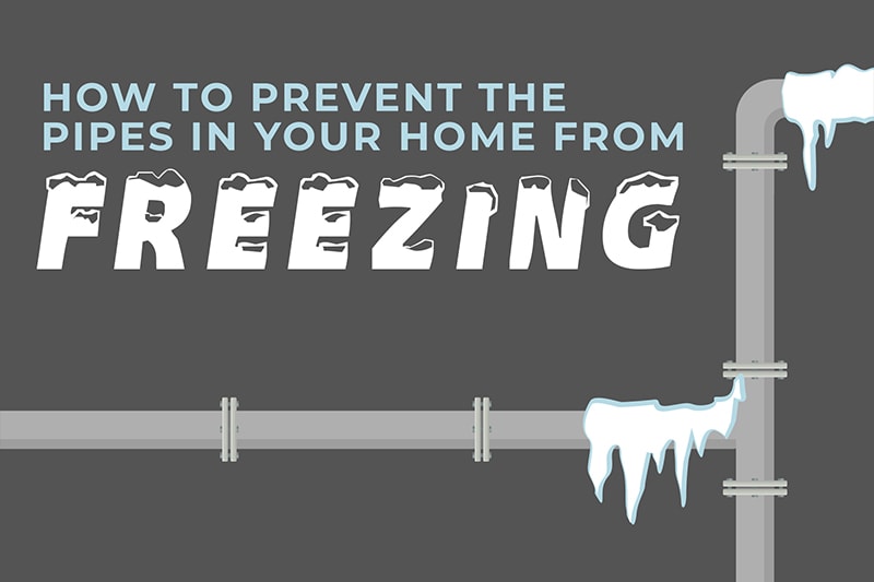 How to Prevent the Pipes in Your Home From Freezing. Pipe that has frozen water on it.